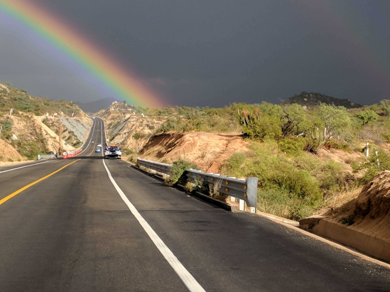 Changes in weather in Baja California Sur