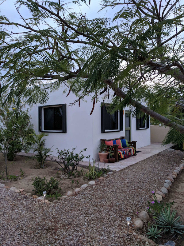 The Casa j9 Casita is protected from storms by hurricane shutters The Casa j9 Casita is protected from storms by hurricane shutters