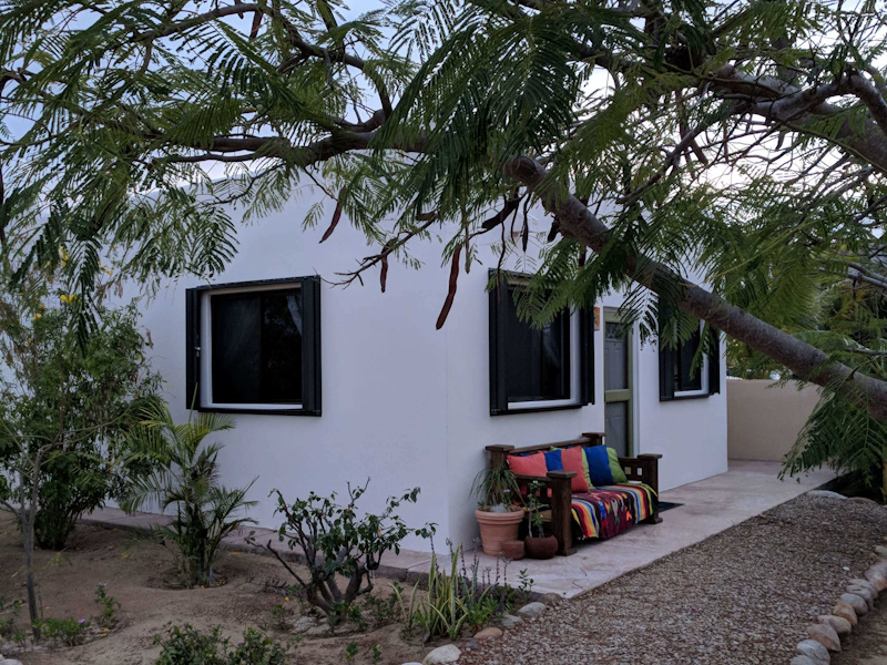 Casita j9 windows are also protected by hurricane shutters