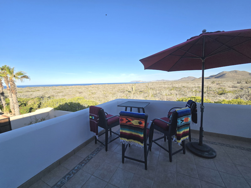 Casa j9 main home upstairs north patio and view Casa j9 main home upstairs north patio and view