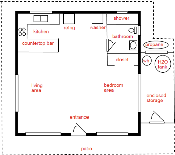 Casa j9 Casita Room Locations